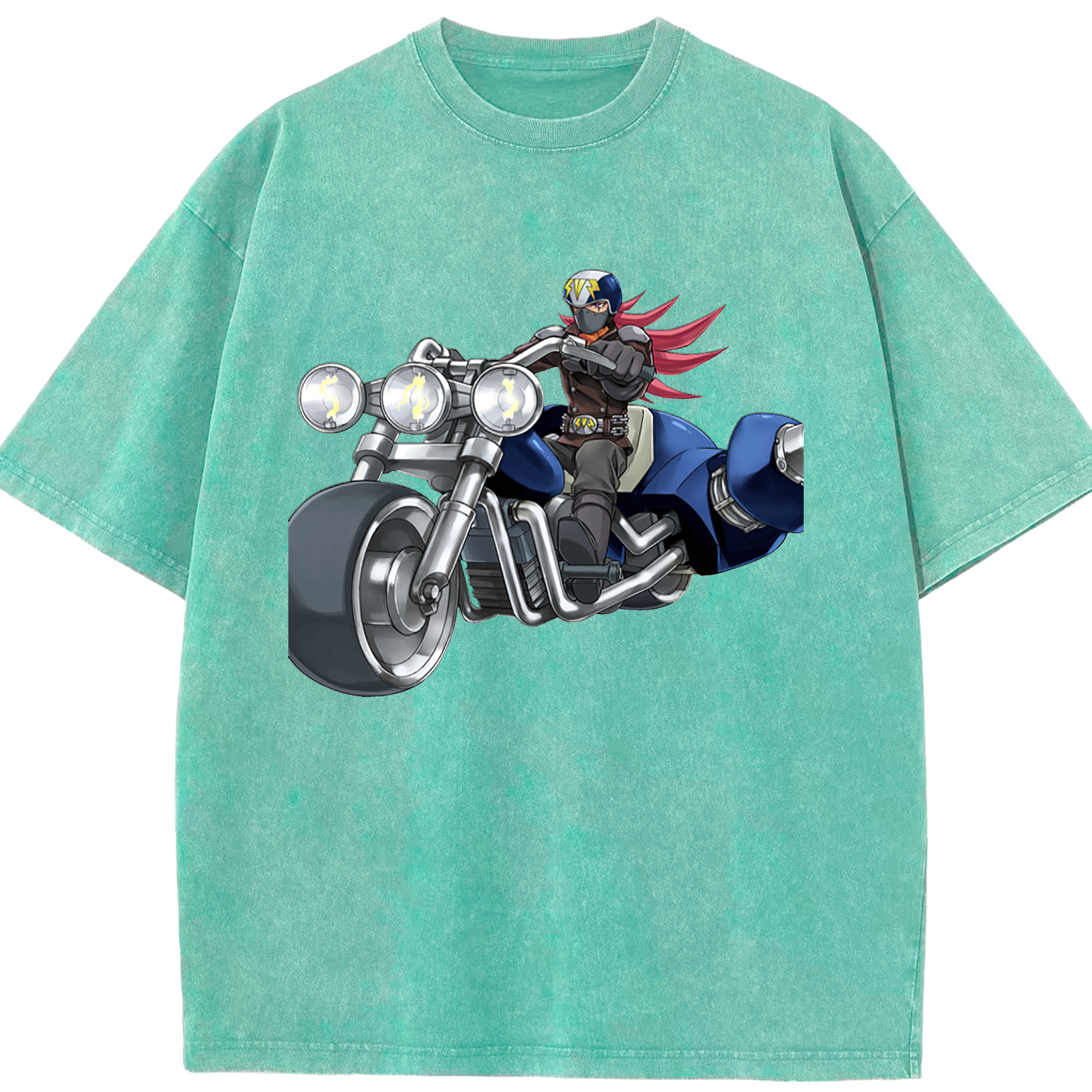 （画像用） 遊☆戯☆王 Yu-Gi-Oh! 綿100% ヴィンテージ風 半袖Tシャツ（フロントプリント）